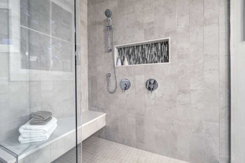 Sleek Minimalist Shower Design