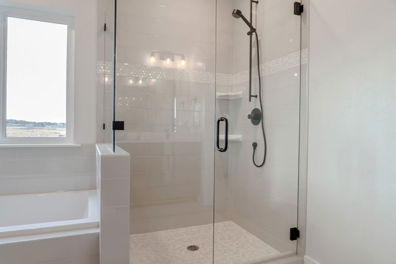 Shower with Glass Enclosure